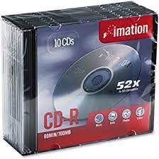 CD-R IMATION 52X SLIM 52X