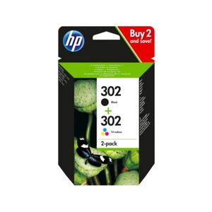 CARTUCHO HP 302 PK2 NEGRO+TRICOLOR