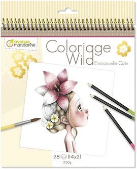 CUADERNO COLOREAR WILD 1 COLLECTOR