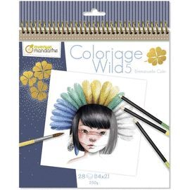 CUADERNO COLOREAR WILD 5