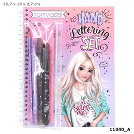 SET DE HAND LETTERING TOPMODEL