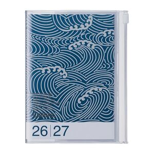 AGENDA 2027 MARKS 18 MESES PEQUEÑA AZUL PATRONES