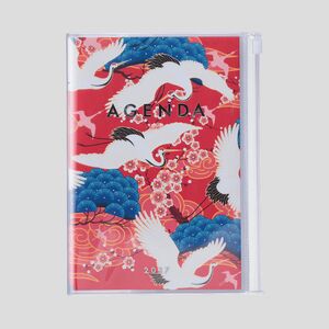 AGENADA 2027 MARKS 18 MESES MEDIANA ROJA PAJAROS
