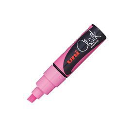 ROTULADOR UNI CHALK 8MM ROSA  