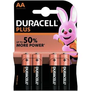 PILAS DURACELL PLUS AA /4 UD.