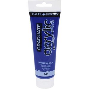 ACRÍLICO GRADUATE DALER-ROWNEY 120ML 143 AZUL FTALO
