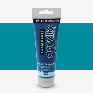 ACRÍLICO GRADUATE DALER-ROWNEY 120ML 154 TURQUESA FTALO