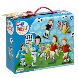 JUEGO EDUC.RMS PUZZLE 3D FOOTBALL