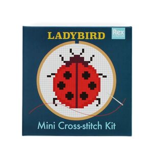 MINI KIT PUNTO DE CRUZ - MARIQUITA