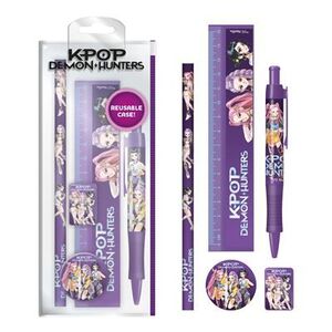 SET PAPELERIA K-POP DEMON HUNTERS