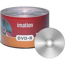 DVD-R IMATION 4,7GB 16X 120 MIN.