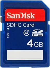 TARJETA MEMORIA SANDISK C.FLASH 4GB