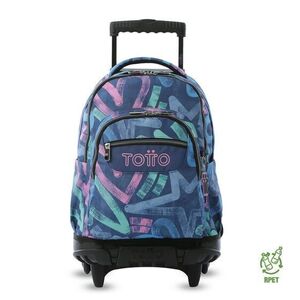 MOCHILA CARRO TOTTO RUE BOMPER RENGLONES 0LG