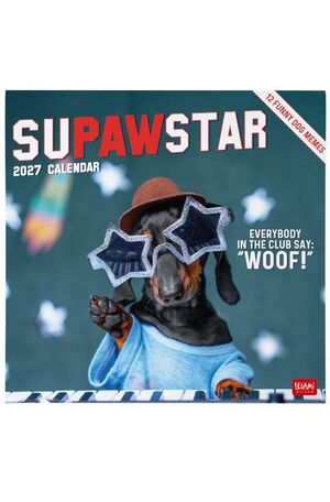 CALENDARIO PARED 2027 LEGAMI SUPAWSTAR 