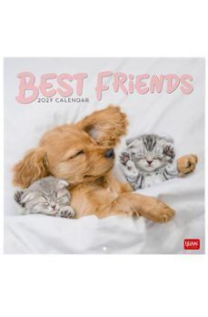CALENDARIO PARED 2027 BEST FRIENDS ANIMALES