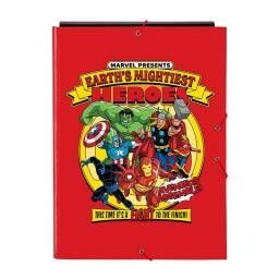 CARPETA GOMAS Y SOLAPAS SAFTA AVENGERS