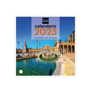 Calendario 2022 Multicolor Paisajes Paradisíacos 30x30-300x600 mm Finocam Imágenes de Pared 