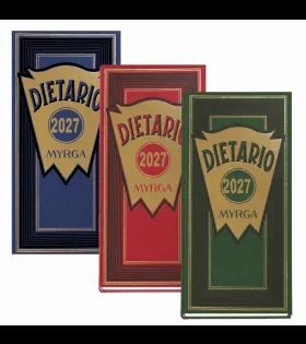 DIETARIO MYRGA DOS TERCIOS 2027 150X315 TAMAÑO 2/3 FOLIO