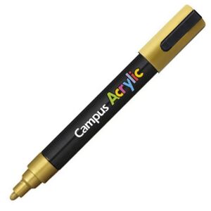 ROTULADOR ACRÍLICO CAMPUS ACRYLIC ORO