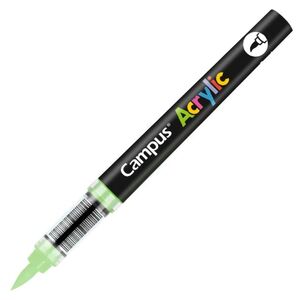 ROTULADOR ACRÍLICO CAMPUS ACRYLIC PUNTA PINCEL VERDE CLARO