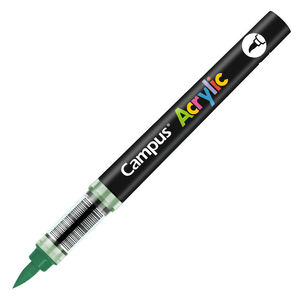 ROTULADOR CAMPUS ACRYLIC PINCE VERDE MUSGO