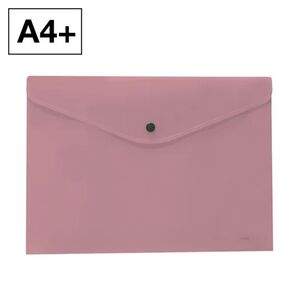 SOBRE 2020 PLUS OFFICE A4+ PP APAISADO BROCHE ROSA PALO