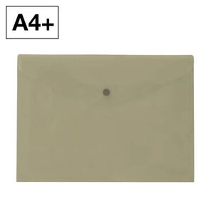 SOBRE 2020 PLUS OFFICE A4+ PP APAISADO BROCHE OCRE VERDOSO