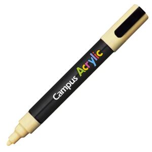 ROTULADOR ACRÍLICO CAMPUS ACRYLIC AMARILLO PASTEL