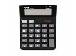 Calculadora Plus Office SS-COLOR 5 Negro
