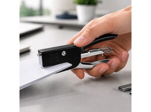 Grapadora de Tenaza Plus Office DX-5 Negro