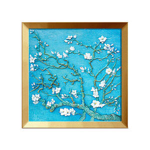Set Pintura 3D Madnesstoys Almendros en Flor 34 x 34 cm