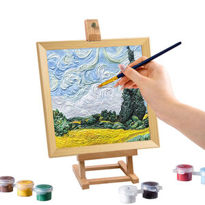 Set Pintura 3D Madnesstoys Campos de Trigo 34 x 34 cm