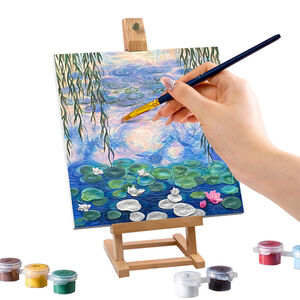Set Pintura 3D Madnesstoys Nenúfares 34 x 34 cm