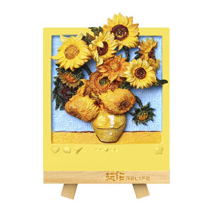 Set Pintura 3D Magnético Madnesstoys Girasoles 7 x 8 cm