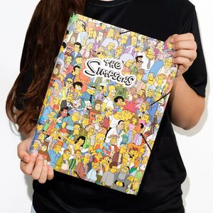 CARPETA GOMAS Y SOLAPAS ERIK THE SIMPSONS