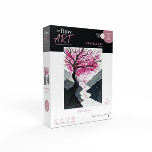 Set de Arte Imagiland The Flow Art Crystal Sakura