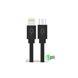 CABLE 1M USB TYPE C-LIGHT-2A PLUGYU NEGRO