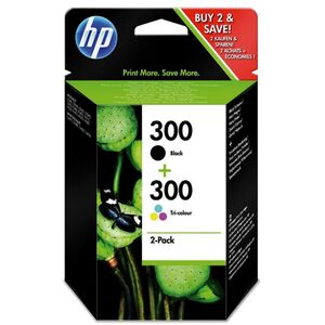 CARTUCHO HP 300 + 300 COLOR PACK 2UDS