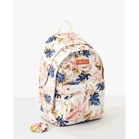 MOCHILA RIP CURL FLORES CREMA. MATERIAL ESCOLAR Y DIBUJO TECNICO. Librería  Campus