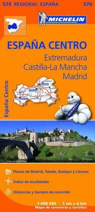 EXTREMADURA CASTILLA LA MANCHA MADRID 576  *MICHELIN 2020*