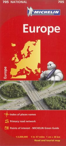 EUROPA MAP 705 *MICHELIN 2024*