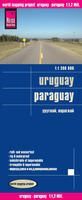 URUGUAY PARAGUAY *MAPA REISE* 1:1200000