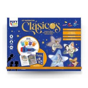 KIT PROYECTOR CUENTOS CLÁSICOS 4 - CAJA CON PROYECTOR
