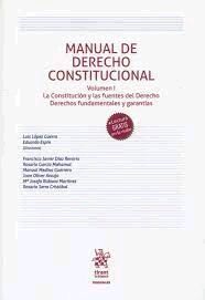 MANUAL DE DERECHO CONSTITUCIONAL VOLUMEN I