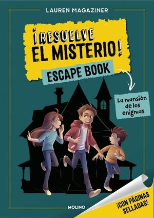 ¡RESUELVE EL MISTERIO! ESCAPE BOOK 1 - LA MANSIÓN DE LOS ENIGMAS