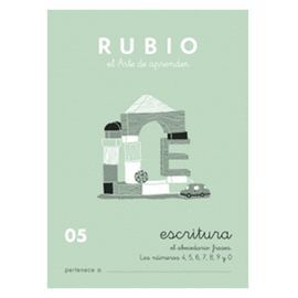 CUADERNO RUBIO ESCRITURA 05   