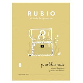 CUADERNO RUBIO 8 . Matemáticas . Librería